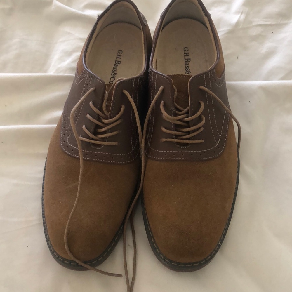 GH Bass saddle shoes
